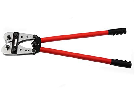 JMorCO Crimpzange, Kupferrohr-Crimpzange für 25–150 mm², Nicht isolierte Kabelverbindungen, CU/AL-Klemmen-Crimpwerkzeug, Presszangen-Werkzeuge, Zangen-Werkzeuge