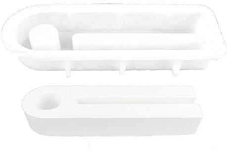 Silikonformen Gießformen Kerzenhalter, DIY Kombination Silikonform, Neue Ideen Silikon Gießform, Gipsformen zum Gießen (Sockel-Rechteck)