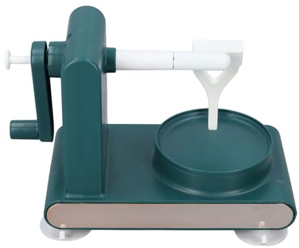 Peeler, Efficient Peeler Multifunctional Hand Crank Fruit Peeler Fruit Vegetable Tools (Dark Green)