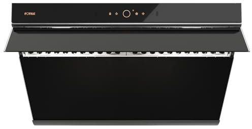 FOTILE JQG7507 Under Cabinet or Wall Mount Kitchen Range Hood 1100 CFM 4 Speed Level with LED Lights, Fingerprint Resistance and Motion Control