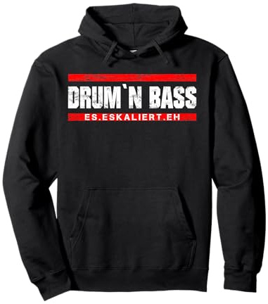 Drum and Bass Musique DnB Rave Drum & Bass Sweat à Capuche