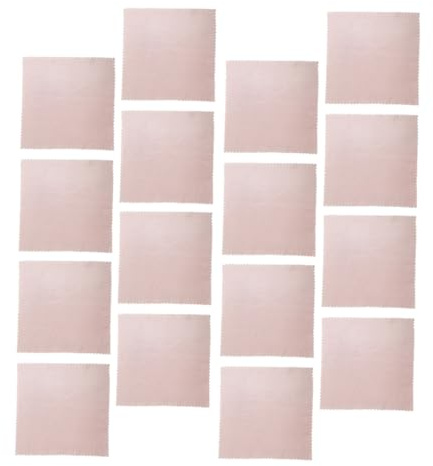 Abaodam Schmuckreinigungstuch 100 Stück Pink Silbertuch Poliertuch Aus Robustem Material Für Silberschmuck Und Besteck Langlebiges Schmuckreiniger Für Schmuckpflege