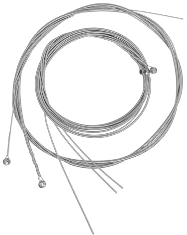 ERINGOGO 5 Stück Teiliges Bassgitarren Edelstahl Bass Saiten Bass Mittlere Stärke Präzise Stimmung Hohe Haltbarkeit Professionelle Bass Gitarrensaite Zubehör für Musiker