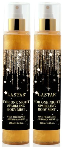 LASTAR Vanilla BodySprays, tamaño de viaje, perfume para el cabello, aroma encantador, adecuado para San Valentín, Año Nuevo y regalos de cumpleaños, 2 Bottles, 500 ml