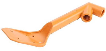 TOPINCN Paletta per Grondaie in Plastica, Accessorio per la Pulizia delle Grondaie del Tetto a Doppia Filettatura per Asta Filettata Standard da 3/4 Pollici, Efficace Rimozione dei