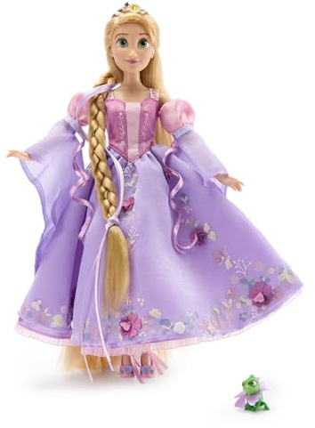 Disney Store Official Special Edition Rapunzel Doll Spring 2026 - Includes 11 Doll in a Floral Detailed Dress & Pascal Figurine- Comes in a Commemorative Box for Fans of Disney Princess Toys & Dolls