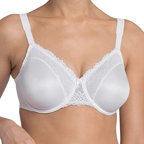 Triumph Ladyform Soft W X Underwired Minimiser Bra White (0003) 42C CS