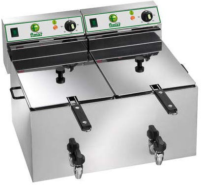 Friteuse électrique 10 litres professionnel + 10 cm 56x53x36 RS1000