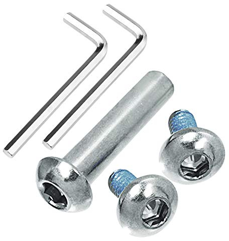 OTFAITP 24 mm-120 mm M8 para reemplazo de Patinete para niños y Adultos, mesas Plegables y sillas de reparación