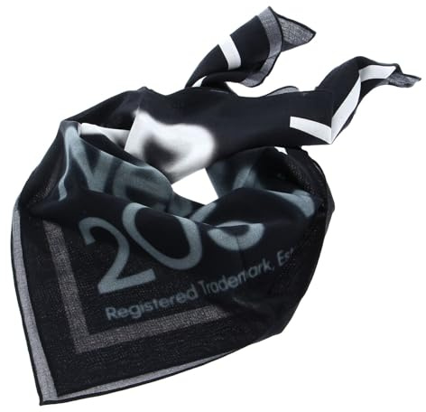 Calvin Klein Tuch Motion Bandana 70x70 Black schwarz