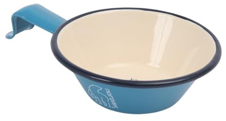 Nordisk Madame Bla Measure Cup Verre doseur de camping émaillé résistant 250 ml Bleu et blanc 250 ml Taille 250 ml Couleur S