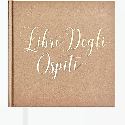 Plantvibes Guest Book Matrimonio 72 Pagine, Copertina Rigida - Libro Degli Ospiti Matrimonio - Guest Book Matrimonio Personalizzato - Guestbook Matrimonio - Libro Dediche Matrimonio -Wedding Guestbook