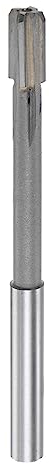 sourcing map Spannen Reibahle 7.7mm H7 Hartmetall Spitze Gerade Flöten Rund Schaft Drehmaschine Fräser