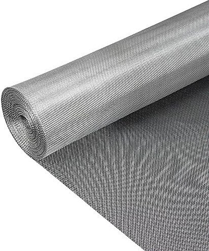 COYOUCO Alambre Tejido De Acero Inoxidable, Malla De Ventilación De Aire 40 Malla, 1Mx1m