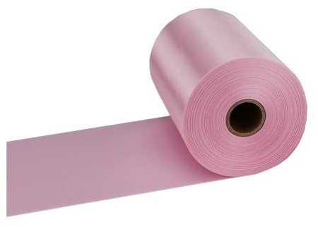 Rolle TüLl,TüLl Pastellfarben 25 meter/rolle 8 cm / 10 cm / 15 cm seiden satinbänder DIY. Hochzeitsstuhl SchärpenVerpackung Dekoration Seidenbänder (Color : 1-Light pink, Size : 10cm X 25meters)