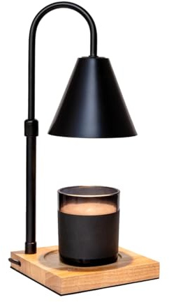 Flamingueo Candle Warmer - Kerzenwärmer Lampe - Home Decor - Einstellbare Intensität - Mit Timer - Einstellbare Höhe