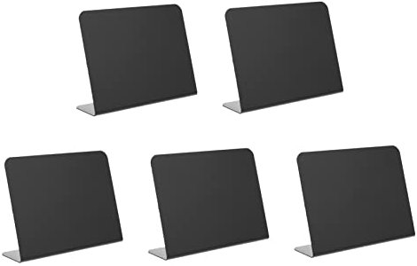 NAMOARLY 5stücke Kreidetafelschilder Kleine Tafeln Für Geschäfte Preistafel Langlebiges Pvc-material Tragbar Und Einfach Zu Reinigen Für Shop-ausstellungen Und Informationsdisplays
