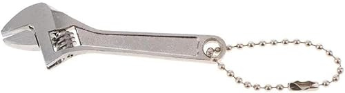 Zhhuoc 1Pc Mini Adjustable Wrench Adjustable Spanner Small Shifting Spanner Mini Repair Maintenance Hand Tool for Tightening or Loosening Nuts and Bolts Adjustable Wrenches