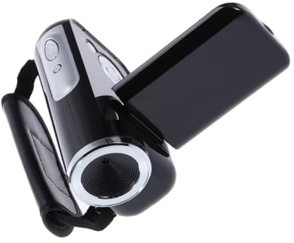 HIAKDOFT Caméscope Dv Numérique Mini Écran Portable Léger sans Batterie Compatible Carte Mémoire