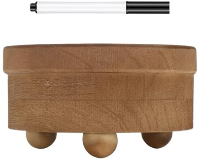 Fxzqgnh Portabicchieri in, Distributore di Bicchieri con Fessura per Marcatura, Scaffale Rustico, Distributore di Bicchieri per Matrimoni, Ufficio, Casa, Pian, con Pennarello