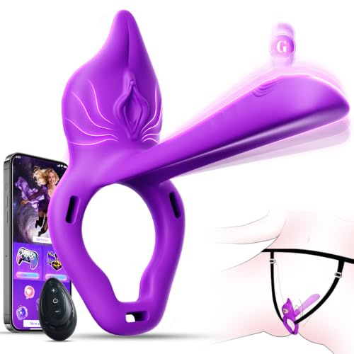 Sex Toyscouples for Couples Vibrating Cock Ring - Wearable Panty Vibrator for Women with Remote Control Sex Toy Dildo G Spot Vibrator Clitoral Stimulation, Adult Toys Female Sex Toy 10 Vibrating Modes