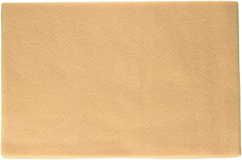 folia 520442 - Bastelfilz, mit feiner Wollqualität, 10 Blatt, 150 g/qm, 20 x 30 cm, haut, klebefleckenfreie Verarbeitung - ideal für vielfältige Bastelarbeiten