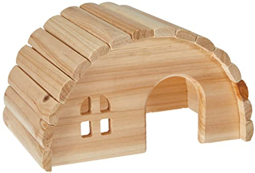 Trixie 61271 Holzhaus, Mäuse/Hamster, 19 × 11 × 13 cm