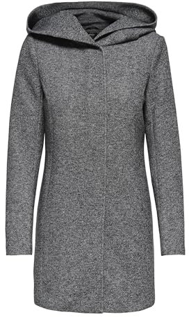 ONLY Coat ONLSEDONA Coat Dark Grey Melange m Dark Grey Melange M
