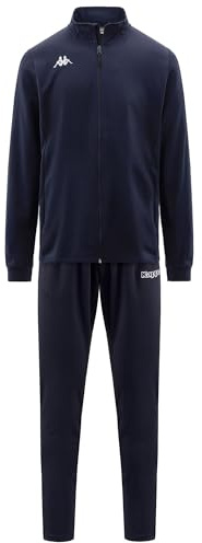 Kappa Herr Salcito TKS 304IP10 Träningsdräkt, Marinblå, Röd S
