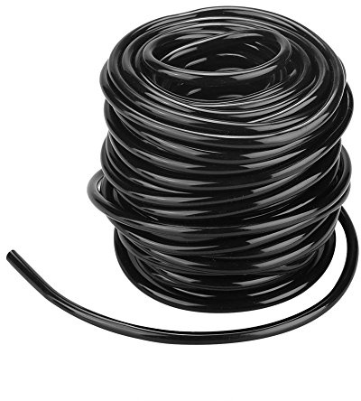 Bewässerungsschlauch, flexibler PVC-Hochleistungs-Gartenschlauch für Industrie/Landwirtschaft, erhältlich in 3 Längen - Schwarz(20m)