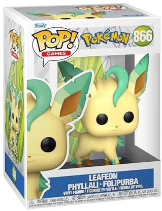 Funko POP! Games: Pokemon - Leafeon - Collectable Vinyl Figure - Gift Idea - Official Merchandise - Toys for Kids & Adults - Video Games Fans - Model Figure for Collectors and Display