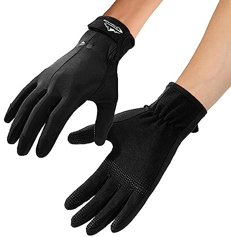 Tauchhandschuhe | Schwimmhandschuhe | Wasserdichte Handschuhe mit verstellbarem Klebstoff, doppelseitige Verwendung von Land und Meer, verdickte Handflächen und Fingerspitzen zum Tauchen, Klettern,