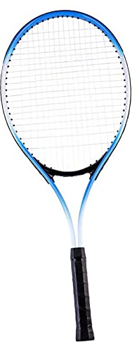 KENANLAN 27-Zoll-Tennisschläger, Einzel-Tennisschläger, Anfänger-Wettkampf-Trainingsset mit Tragetasche Erwachsene, Studenten, Damen und Herren (Blau)