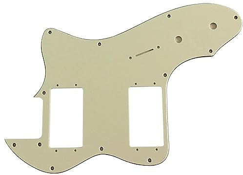 For Fender US '72 Telecaster Deluxe Reissue Guitar Pickguard (3-lagiges Pergament)
