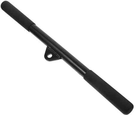 Mipcase Pull down Biceps Bar for Fitness Equipment with Steel and Pvc Material, Comfortable to Hold and Strengthening Back Muscles, for Shoulders and Biceps Workout at Home Gym