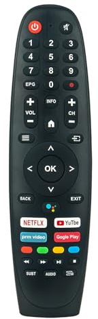 Télécommande Vocale Compatible avec Qilive TV Q55QA2318 Q55QA221B Q43QA231