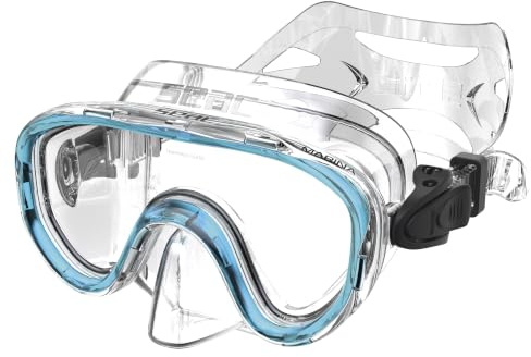 Saec Marina, Masque de Plongée pour Enfants en Silicone Coloré, Snorkeling et Jeux dans la Mer