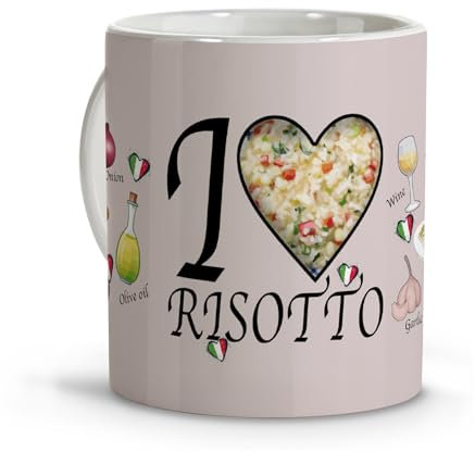 Tasse à café originale Tasses petit-déjeuner avec phrases drôles. Cadeau original femme. Tasses originales pour offrir. Cadeaux originaux pour les cafés. Canènes. Cute mug. Risotto