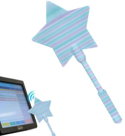 FUHAMJ Bacchetta Magica Carta Di Credito In 3D, Porta Carte Di Pagamento Senza Contatto, Stella Porta Carta Di Credito, Per Shopping Al Ristorante Scherzo Per Feste(A)