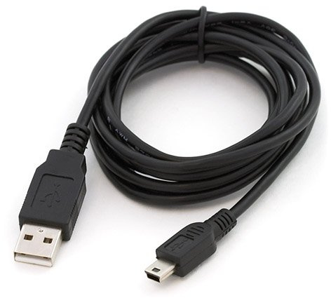 TKNO Câble mini USB de transfert de données Câble de synchronisation pour Motorola V3, V3i, V3ii, V3 X, U8, L6, L7