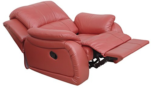 Mapo Möbel Voll-Leder Sofa Schlaf Sessel Relaxsessel Fernsehsessel 5129-1-206