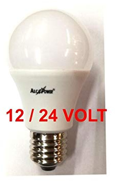 Lampadina a goccia a LED, 12-24 V, E27, 10 W, luce bianca calda 3000 K, 890 lm, angolo 270 °