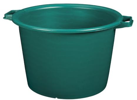 ALUMINIUM ET PLASTIQ Baquet Rond 30l d45 h29 renf.Vert