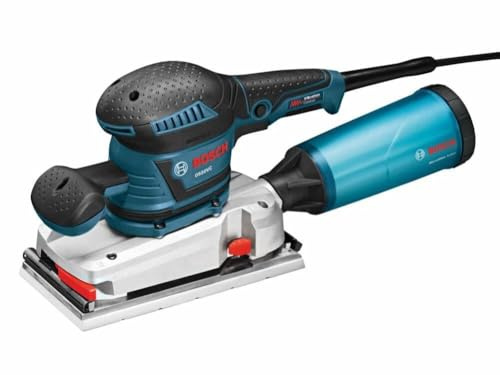Bosch OS50VC Electric Orbital Sander - 3.4 Amp 1/2 in. Finishing Belt Sander Kit with Vibration Control for 4.5 in. x 9 in. Sheets