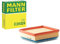 MANN-FILTER C 24 024 Filtro de aire - para Automóviles + Vehículos de transporte