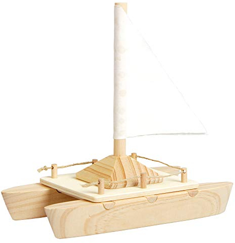 EDUPLAY 210218 Kit Katamaran, ganzjähriges Basteln, Mehrfarbig