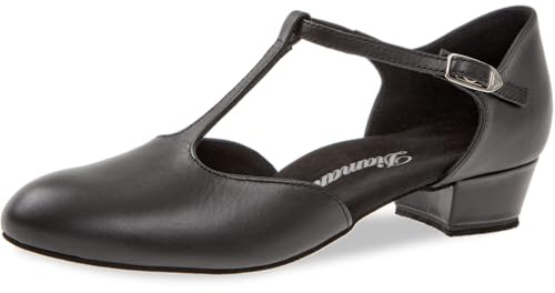 Diamant Niñas Mujeres Zapatos de Baile 053-029-034 Estándar y Latino, Negro, 34 EU