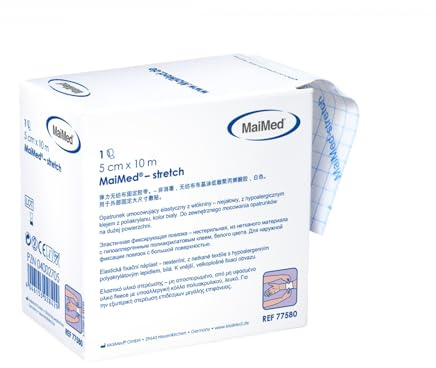 MaiMed stretch FIxiervlies elastisch Spenderbox 10 m (15 cm x 10 m)