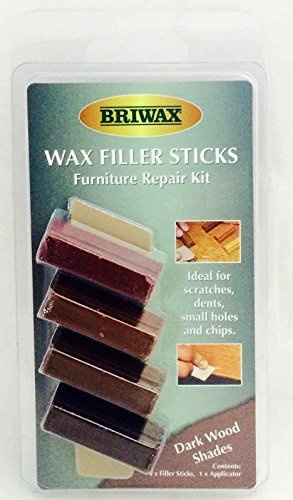 Briwax Wax Bâton Remplissage Original Naturel Abeilles Cire D'abeille Cirage Bois Meubles Réparation Réparation Bar - Foncé Teintes
