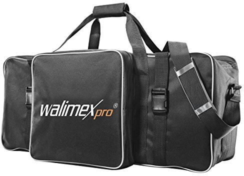Walimex Pro Studiotasche XL – Schwarz – 750 x 300 x 330 mm – Fototasche für Studioblitz, Reflektoren, Stative und anderes Studiozubehör – Foto Equipment Kamerazubehör